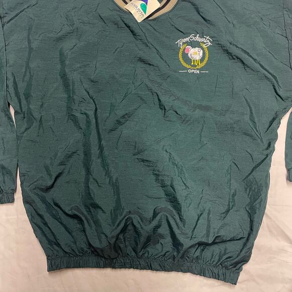 Vintage Augusta Sportswear Windbreaker Crewneck XL, Color Green , 90s Made USA - Picture 6 of 9